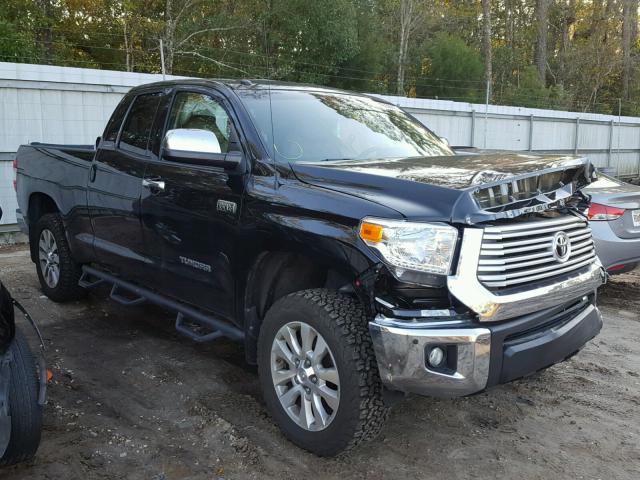 5TFBW5F1XEX325595 - 2014 TOYOTA TUNDRA DOU BLACK photo 1