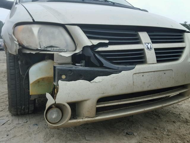 2D4GP44L35R224983 - 2005 DODGE GRAND CARA GOLD photo 9