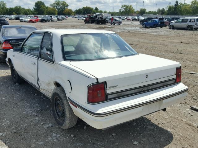 1G3AM11R7HG309866 - 1987 OLDSMOBILE CUTLASS CI WHITE photo 3