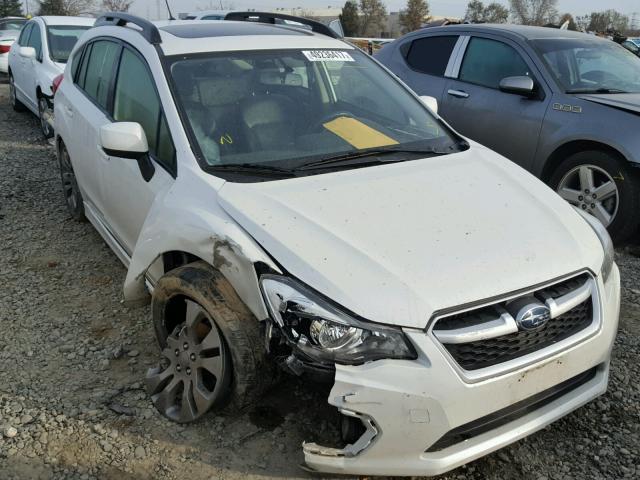 JF1GPAS63E8232429 - 2014 SUBARU IMPREZA SP WHITE photo 1