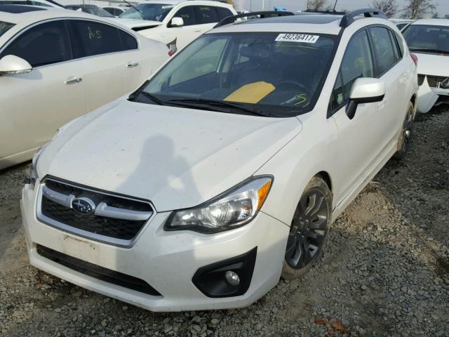 JF1GPAS63E8232429 - 2014 SUBARU IMPREZA SP WHITE photo 2