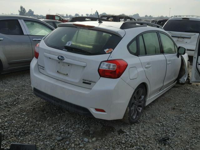 JF1GPAS63E8232429 - 2014 SUBARU IMPREZA SP WHITE photo 4