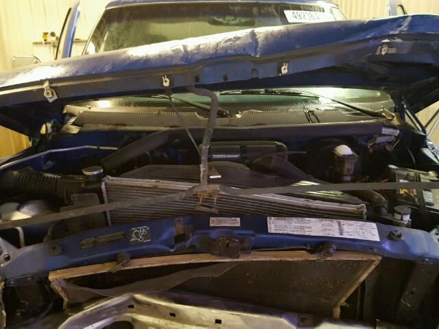 1B7HC16Y1SS297946 - 1995 DODGE RAM 1500 BLUE photo 7