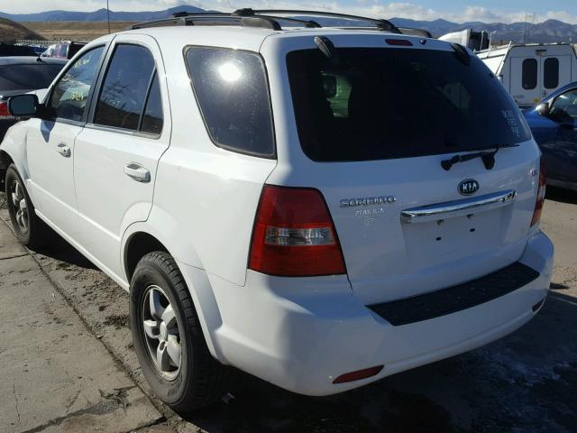 KNDJC736075748099 - 2007 KIA SORENTO EX WHITE photo 3