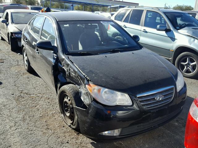 KMHDU46D47U096818 - 2007 HYUNDAI ELANTRA GL BLACK photo 1