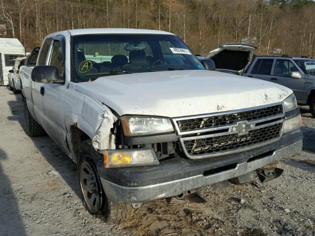 2GCEK19B361152300 - 2006 CHEVROLET SILVERADO WHITE photo 1