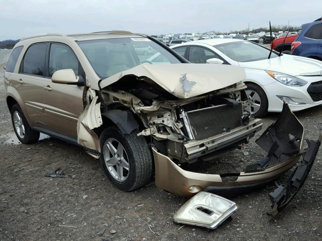 2CNDL63F766108543 - 2006 CHEVROLET EQUINOX LT BEIGE photo 1