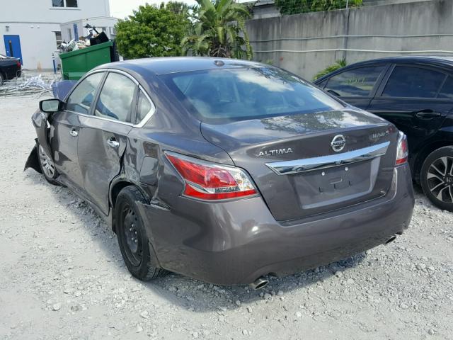 1N4AL3AP0FN398479 - 2015 NISSAN ALTIMA 2.5 BROWN photo 3