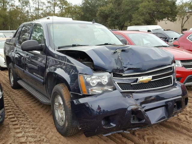 3GNEC12J58G257565 - 2008 CHEVROLET AVALANCHE BLUE photo 1