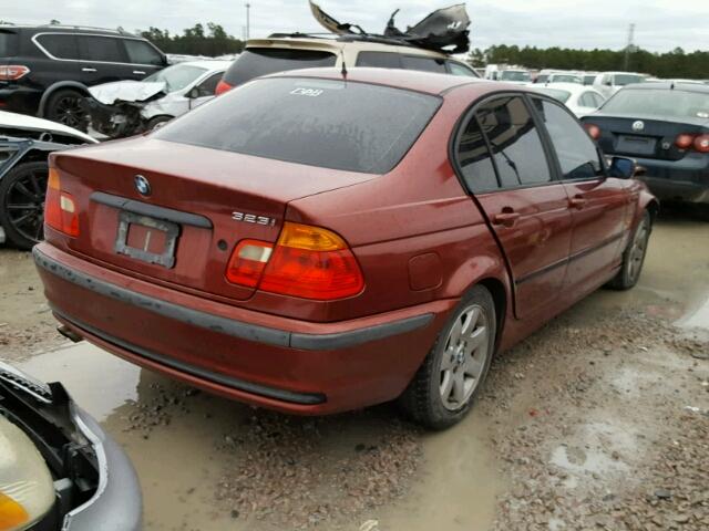 WBAAM3337XFP50435 - 1999 BMW 323I AUTOM RED photo 4