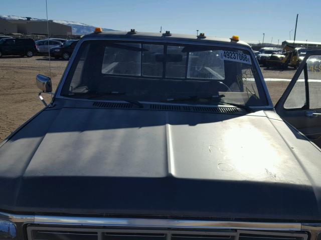 1FTEF26N8FPA80523 - 1985 FORD F250 BLACK photo 7