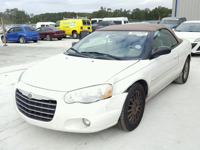 1C3EL55R36N210366 - 2006 CHRYSLER SEBRING TO WHITE photo 2