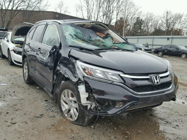 5J6RM4H7XGL118564 - 2016 HONDA CR-V EXL BLACK photo 1