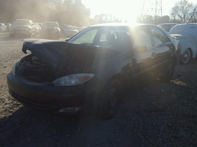 4T1BE32KX4U275010 - 2004 TOYOTA CAMRY LE შავი ფოტო 2