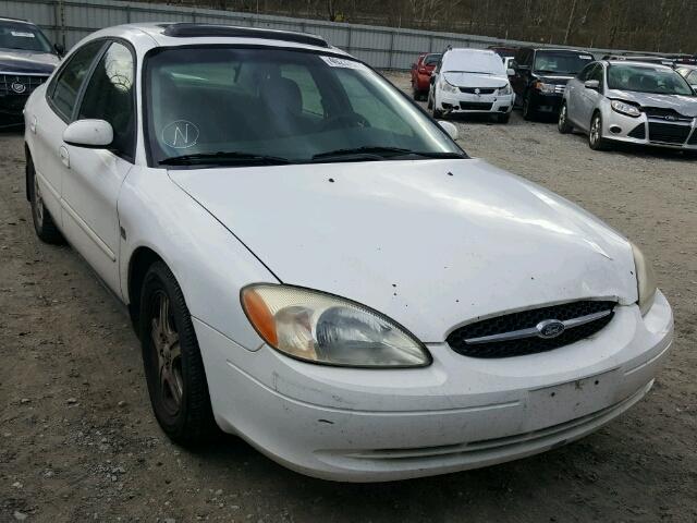 1FAFP56S9YA158215 - 2000 FORD TAURUS SEL WHITE photo 1