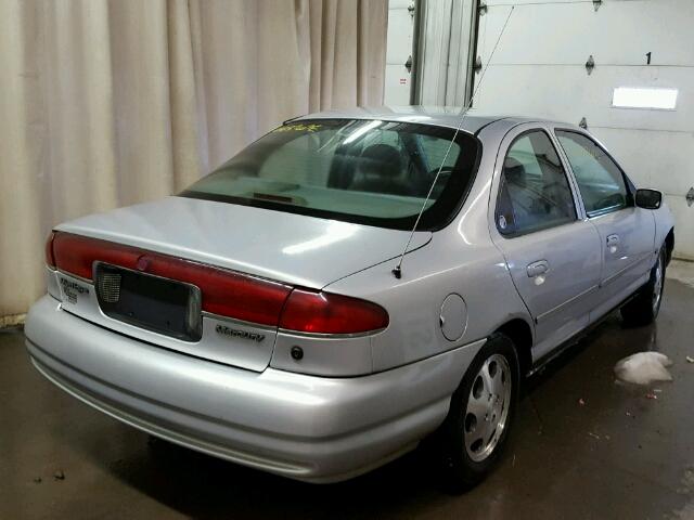 1MEFM6539XK627507 - 1999 MERCURY MYSTIQUE G SILVER photo 4