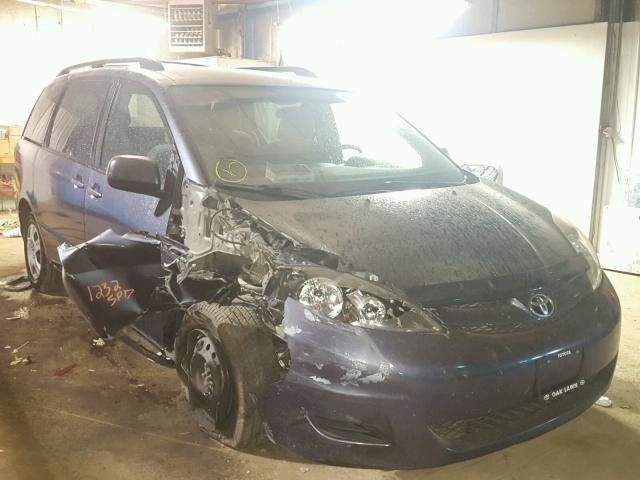 5TDKK4CC1AS310480 - 2010 TOYOTA SIENNA CE GRAY photo 1