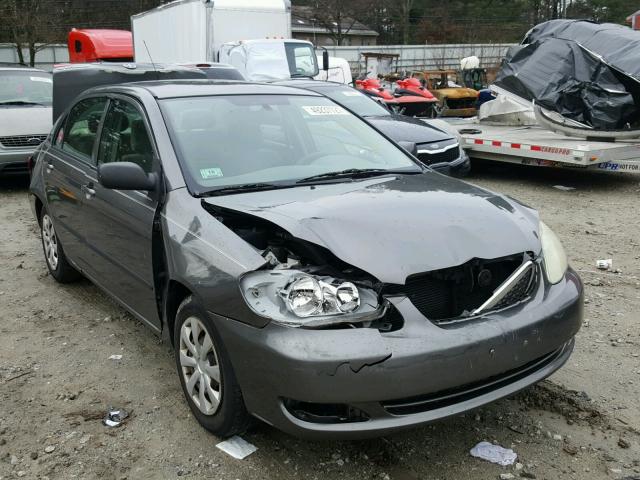 2T1BR32E77C728424 - 2007 TOYOTA COROLLA CHARCOAL photo 1