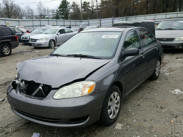 2T1BR32E77C728424 - 2007 TOYOTA COROLLA CHARCOAL photo 2