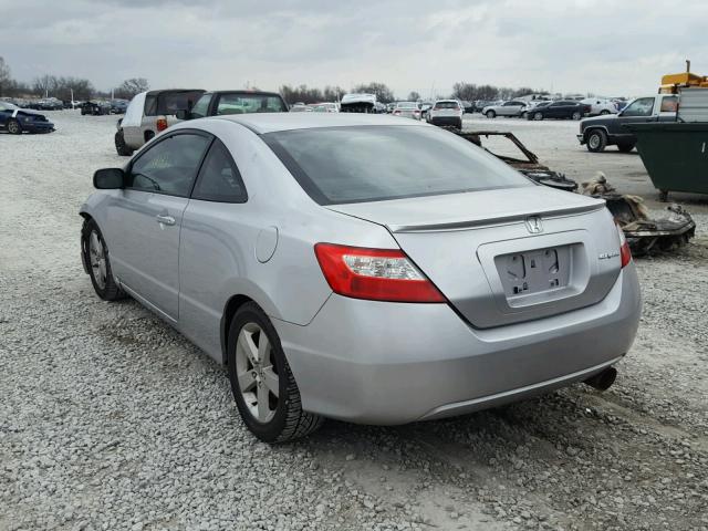 2HGFG11846H566149 - 2006 HONDA CIVIC EX SILVER photo 3