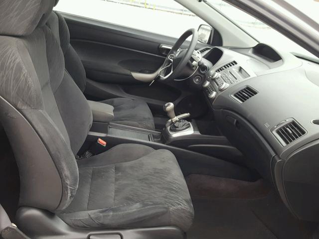 2HGFG11846H566149 - 2006 HONDA CIVIC EX SILVER photo 5