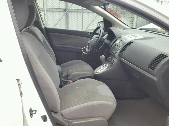 3N1AB6AP2BL654407 - 2011 NISSAN SENTRA 2.0 WHITE photo 5