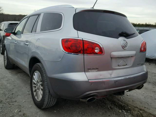 5GALRBED8AJ203998 - 2010 BUICK ENCLAVE CX SILVER photo 3