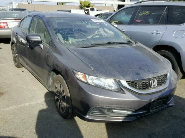 19XFB2F88EE211068 - 2014 HONDA CIVIC EX BROWN photo 1