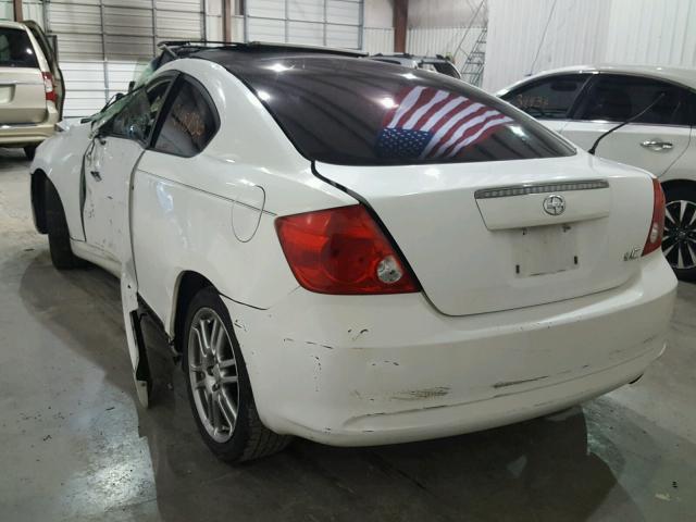 JTKDE177050024858 - 2005 TOYOTA SCION TC 白色 照片 3