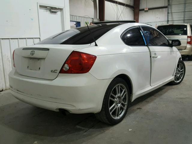 JTKDE177050024858 - 2005 TOYOTA SCION TC 白色 照片 4