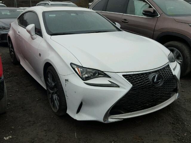 JTHHA5BC0H5005328 - 2017 LEXUS RC 200T WHITE photo 1