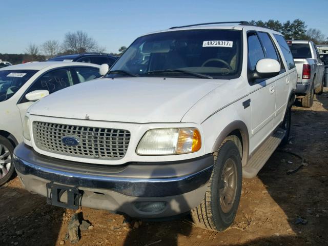 1FMRU17W92LA83744 - 2002 FORD EXPEDITION WHITE photo 2