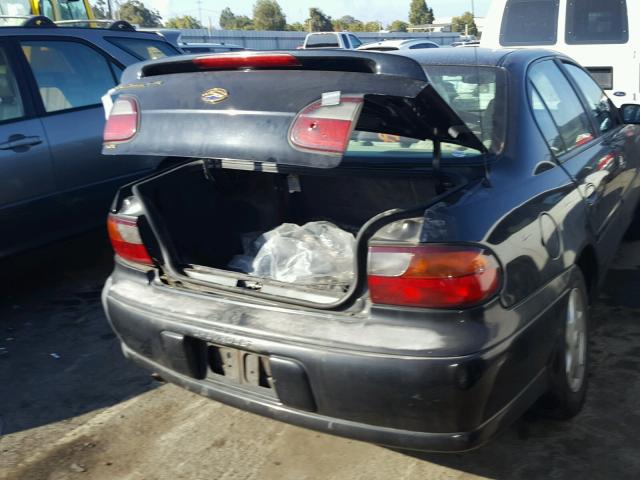 1G1NE52J116200600 - 2001 CHEVROLET MALIBU LS შავი ფოტო 4