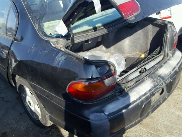 1G1NE52J116200600 - 2001 CHEVROLET MALIBU LS შავი ფოტო 9