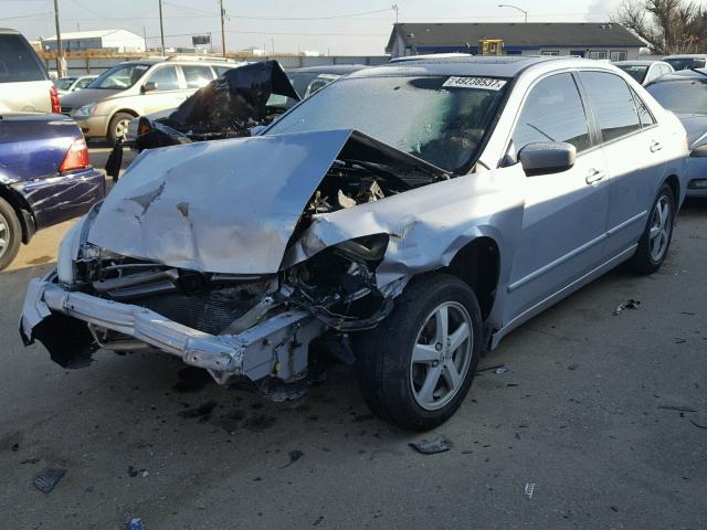 1HGCM56814A132990 - 2004 HONDA ACCORD EX SILVER photo 2