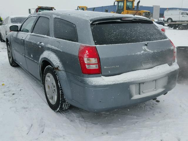 2D4FV47TX6H242224 - 2006 DODGE MAGNUM SE GRAY photo 3