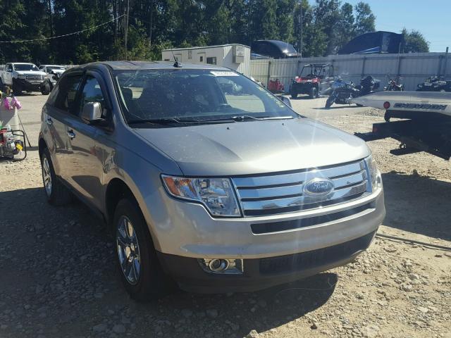 2FMDK38CX8BA40135 - 2008 FORD EDGE SEL SILVER photo 1