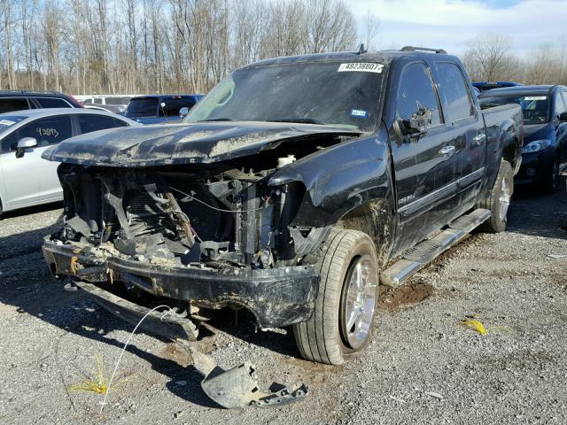 3GTP2XE2XCG184049 - 2012 GMC SIERRA K15 BLACK photo 2