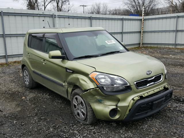 KNDJT2A58C7384199 - 2012 KIA SOUL GREEN photo 1