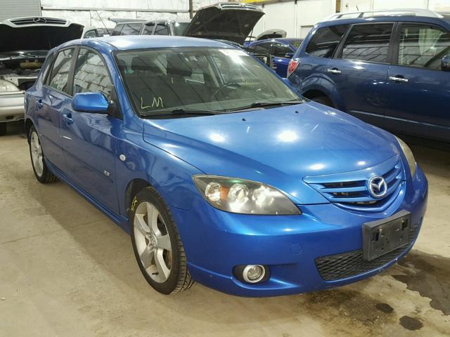 JM1BK343161448520 - 2006 MAZDA 3 HATCHBAC BLUE photo 1