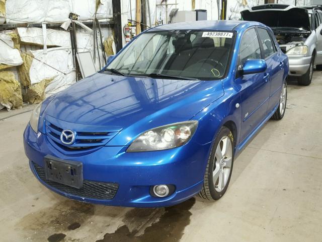 JM1BK343161448520 - 2006 MAZDA 3 HATCHBAC BLUE photo 2