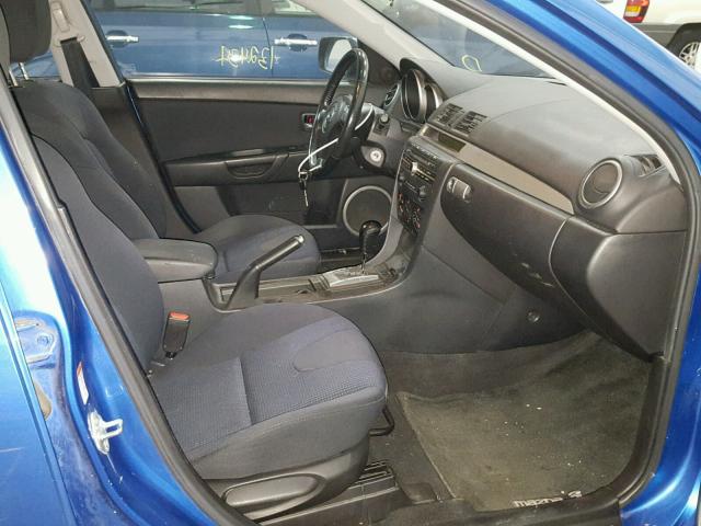 JM1BK343161448520 - 2006 MAZDA 3 HATCHBAC BLUE photo 5