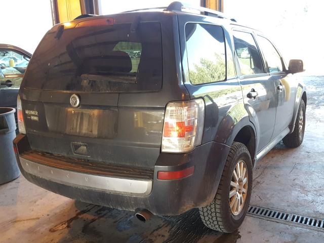 4M2CN9H79AKJ17869 - 2010 MERCURY MARINER PR GRAY photo 4