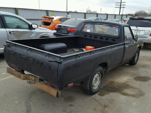 HLG620425767 - 1979 DATSUN PICKUP BLACK photo 4