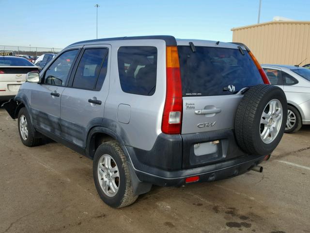 JHLRD78894C041569 - 2004 HONDA CR-V EX GRAY photo 3