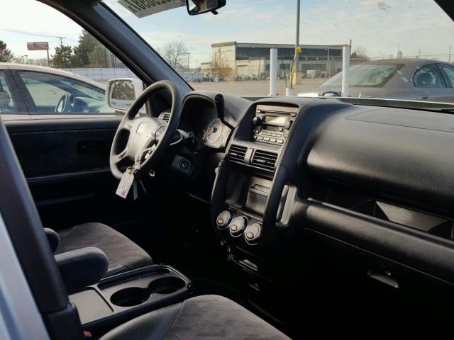 JHLRD78894C041569 - 2004 HONDA CR-V EX ნაცრისფერი ფოტო 5