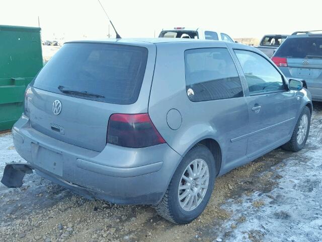 9BWDE61J734030662 - 2003 VOLKSWAGEN GTI GRAY photo 4