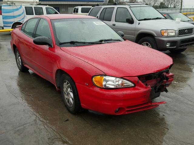 1G2NF52E44M574033 - 2004 PONTIAC GRAND AM RED photo 1