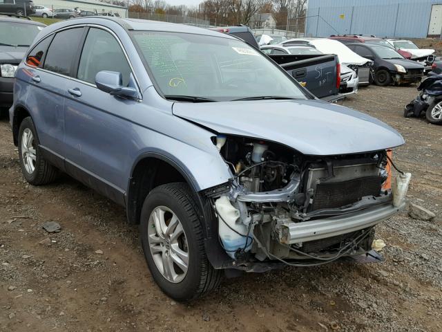 5J6RE4H74BL110160 - 2011 HONDA CR-V EXL BLUE photo 1