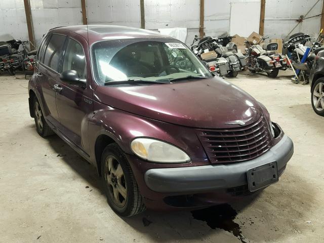 3C8FY4BB61T628026 - 2001 CHRYSLER PT CRUISER PURPLE photo 1